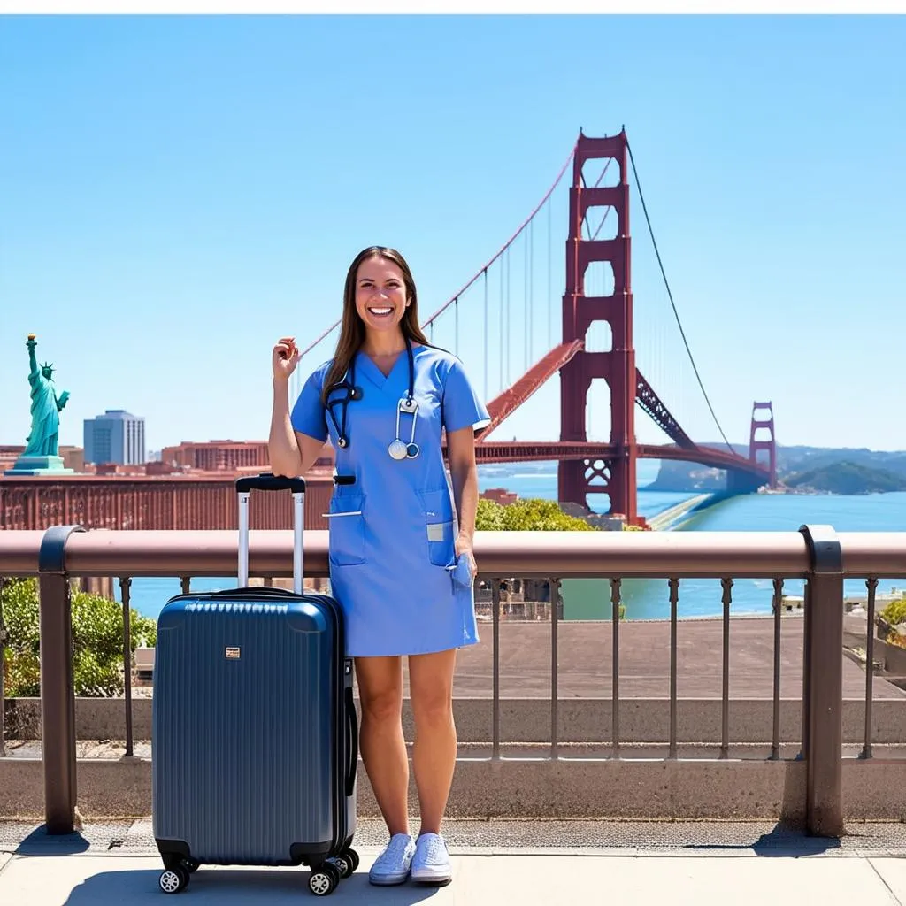 Travel Nurse On Assignment