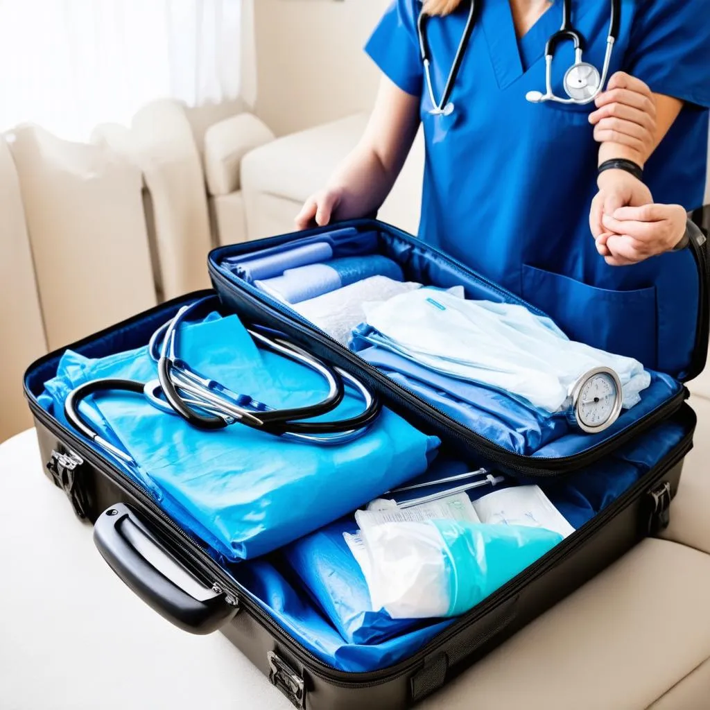 travel nurse packing