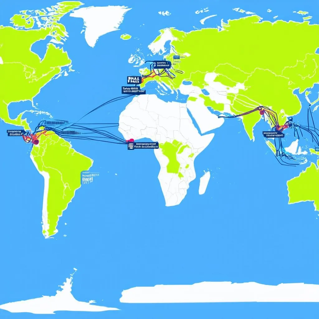 Travel Pass Map