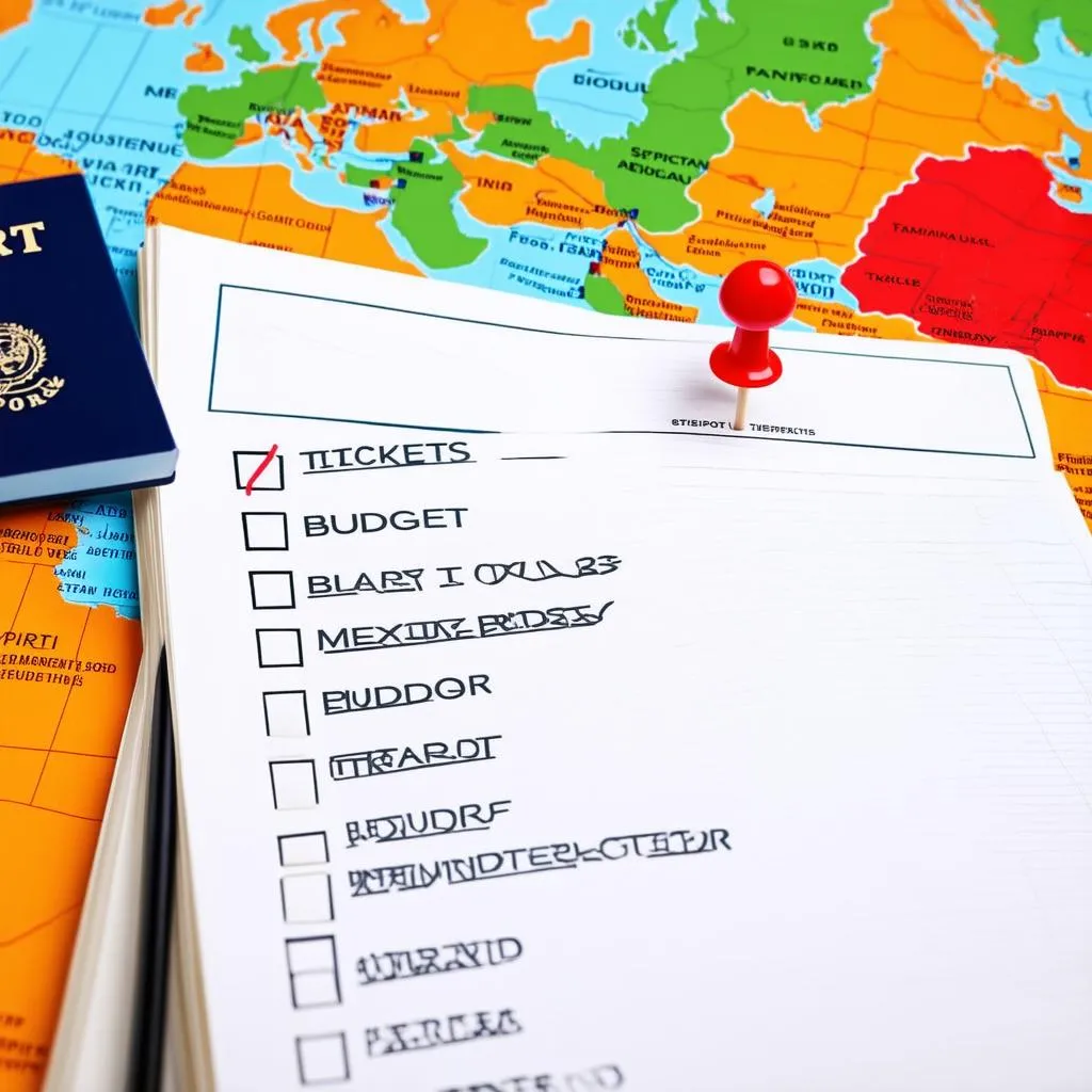 Travel Planning Checklist