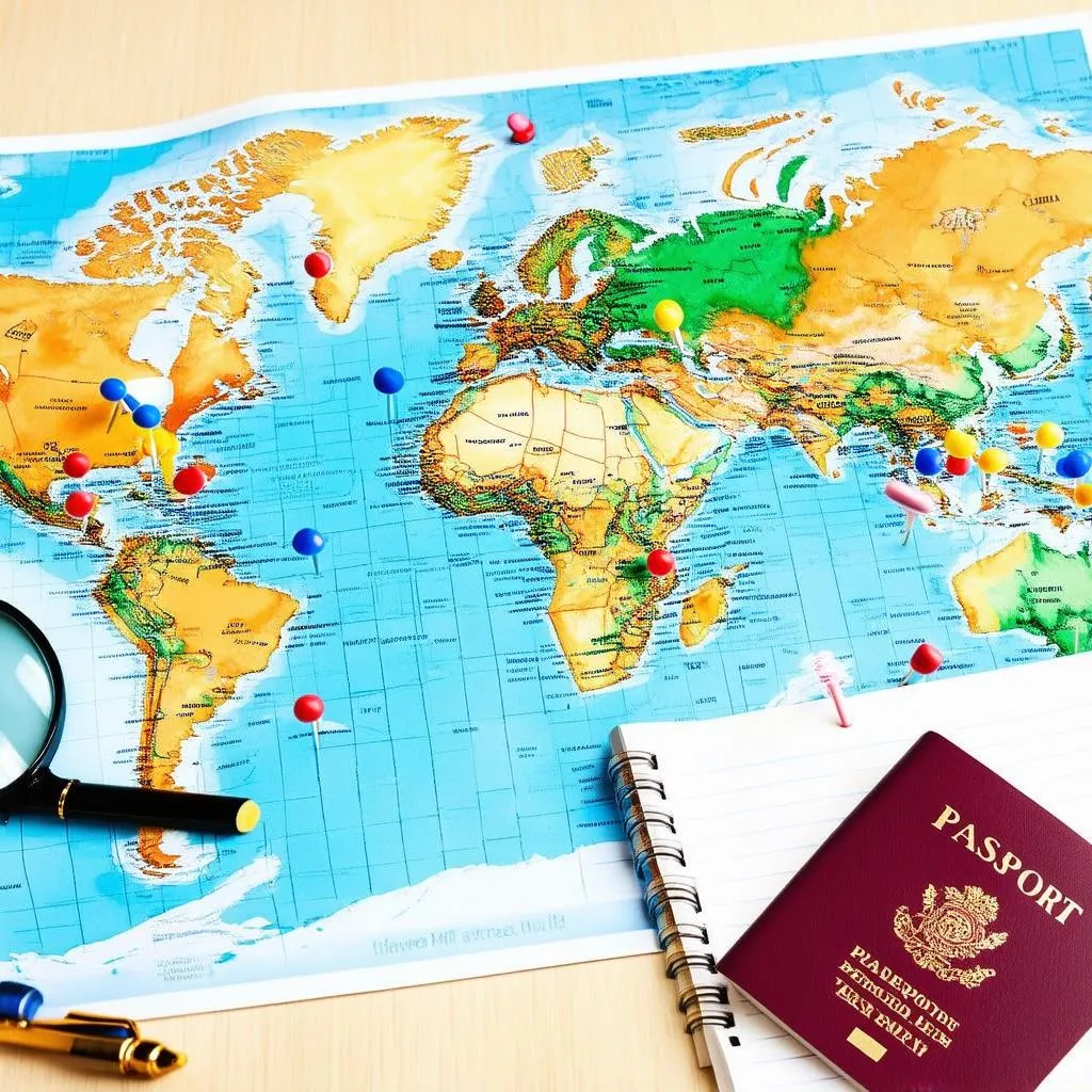 Travel Planning Map