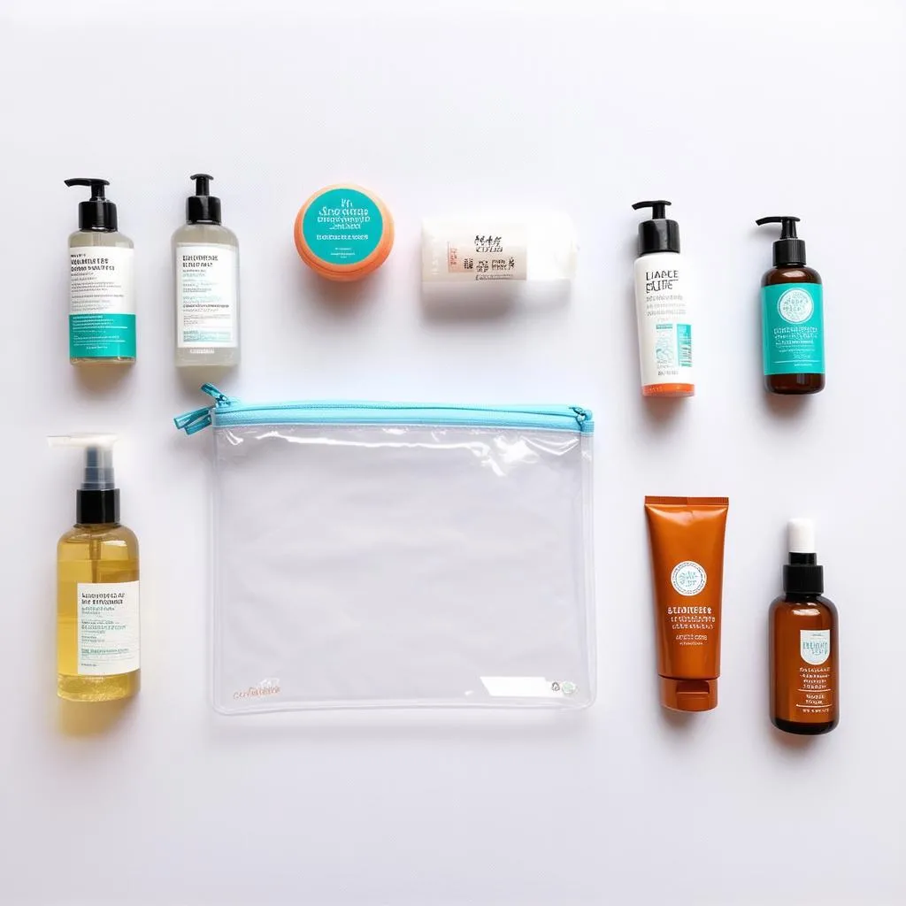 Travel-size toiletries