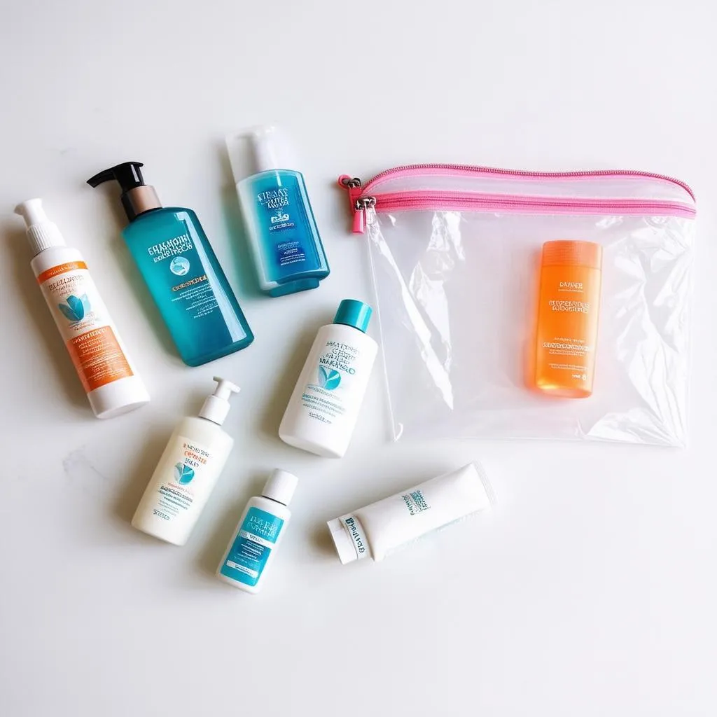 TSA-approved toiletries