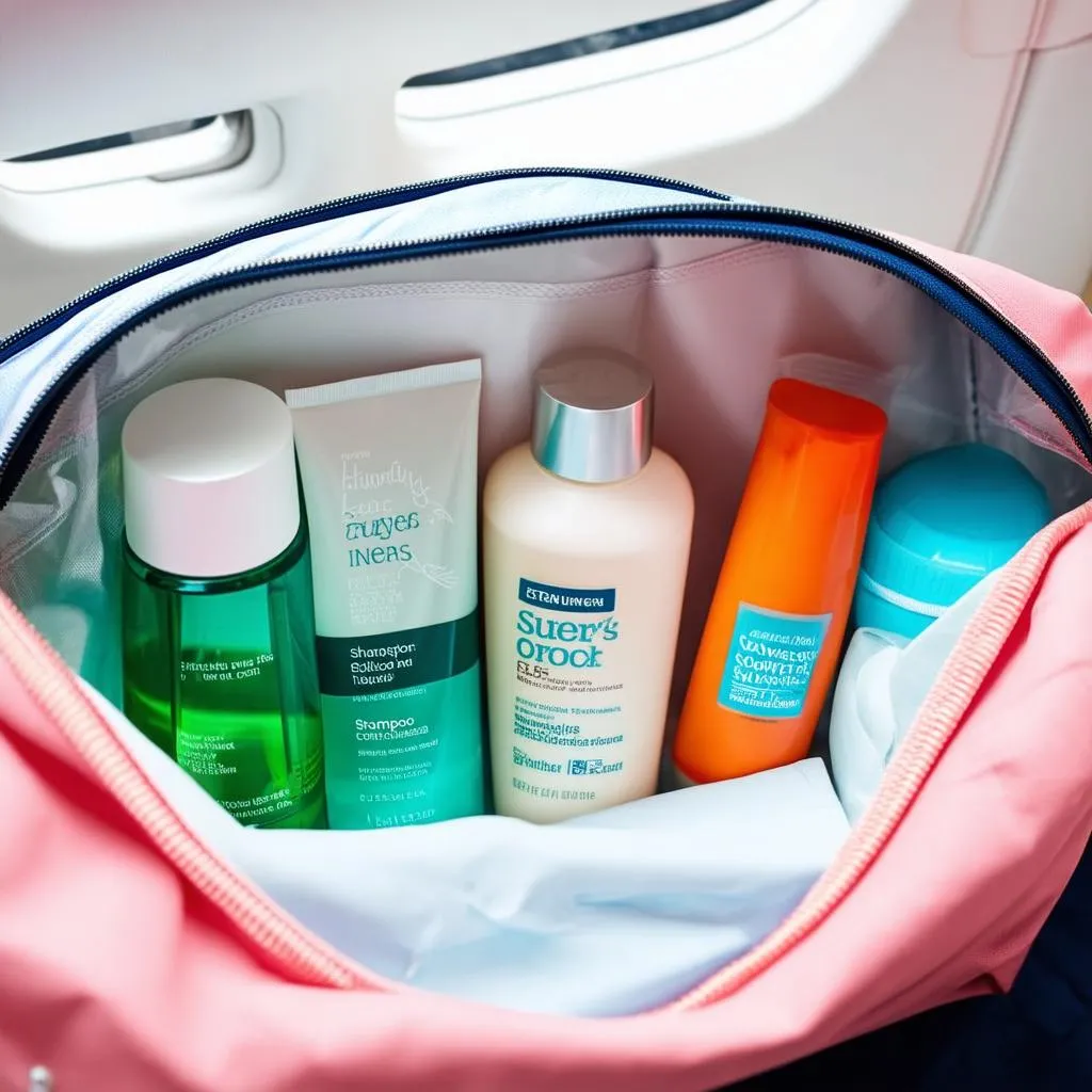 travel size toiletries