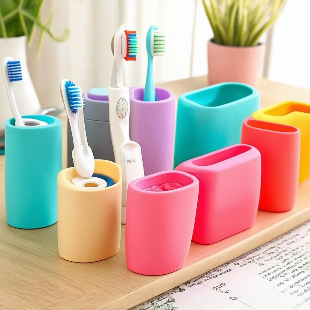 Travel Toothbrush Holder Set