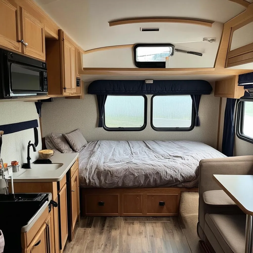 Travel Trailer Interior