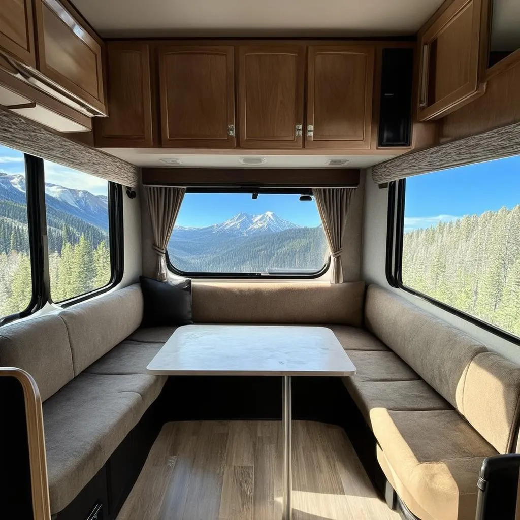 Luxury Travel Trailer Interior