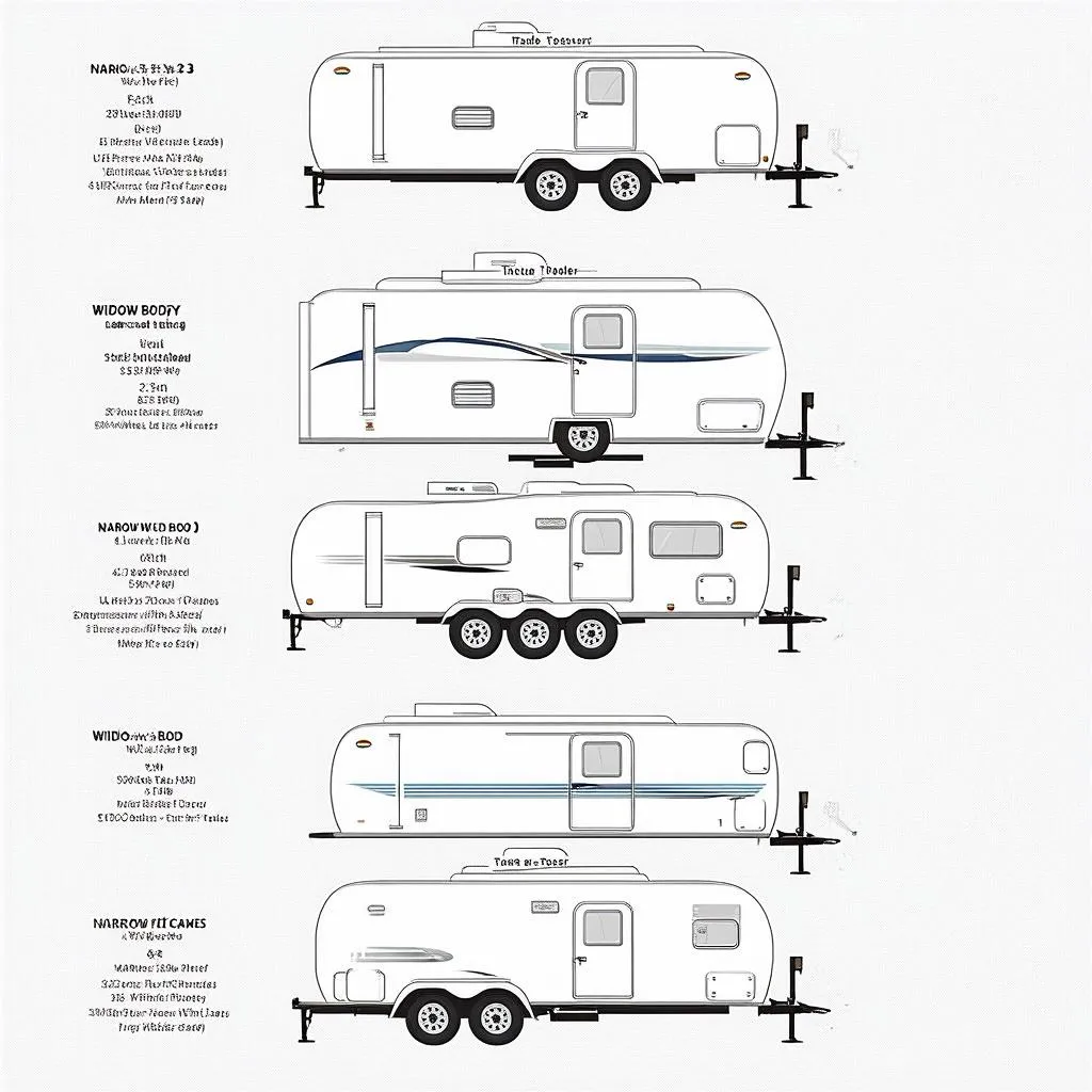 Travel Trailer Width Comparison