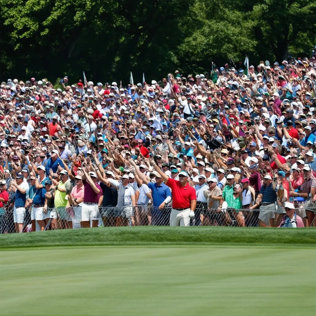 Travelers Championship Crowd