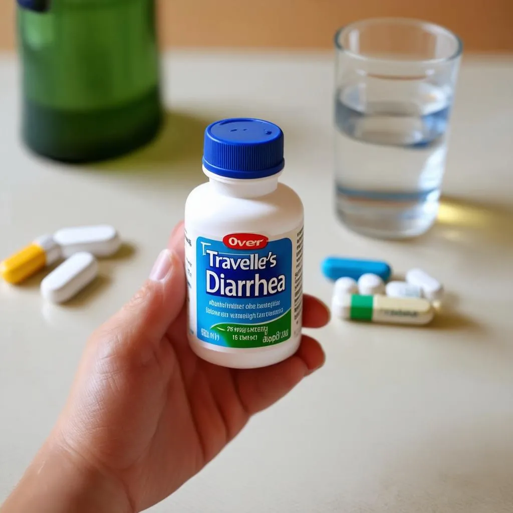 Traveler's diarrhea medication