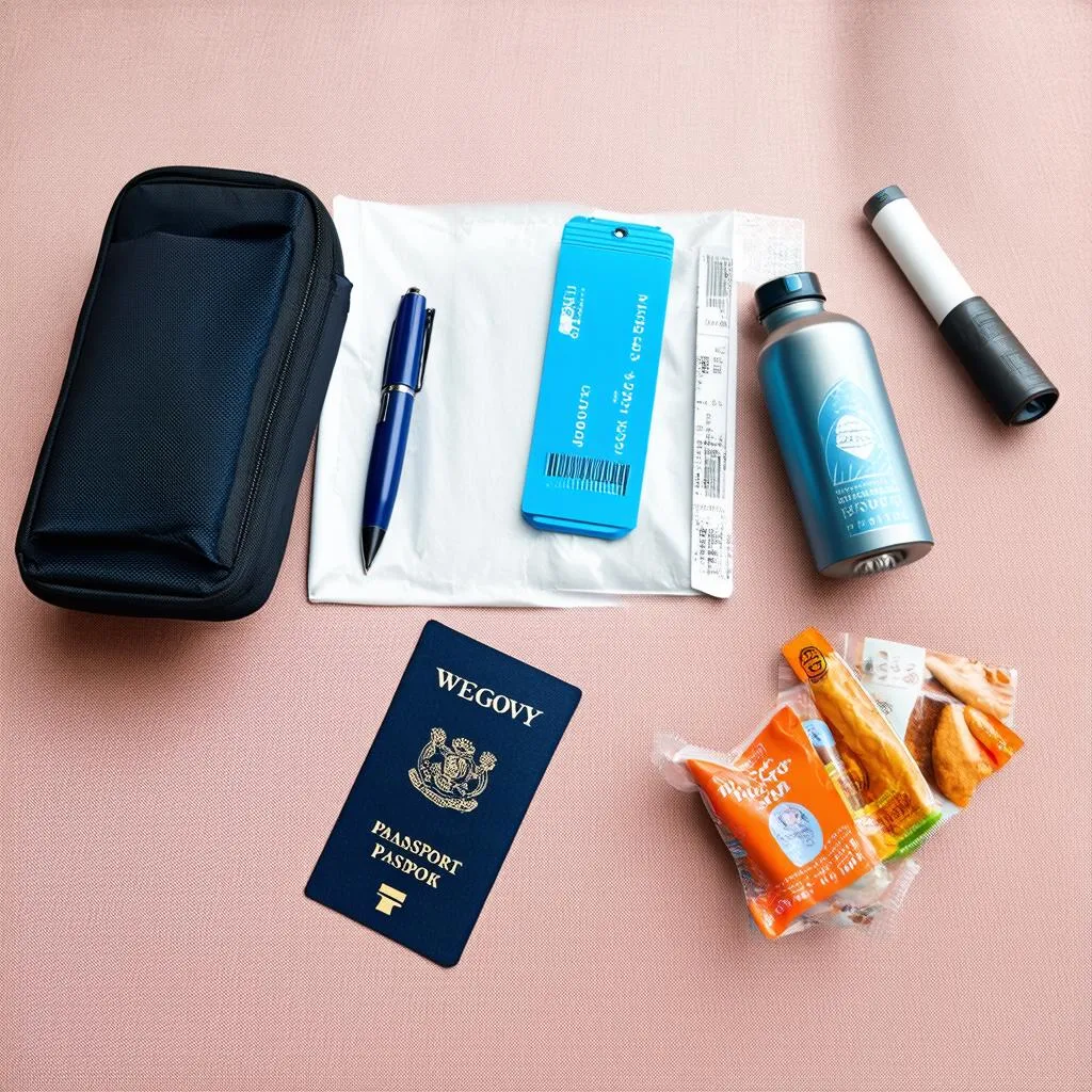 Essential items for traveling with Wegovy