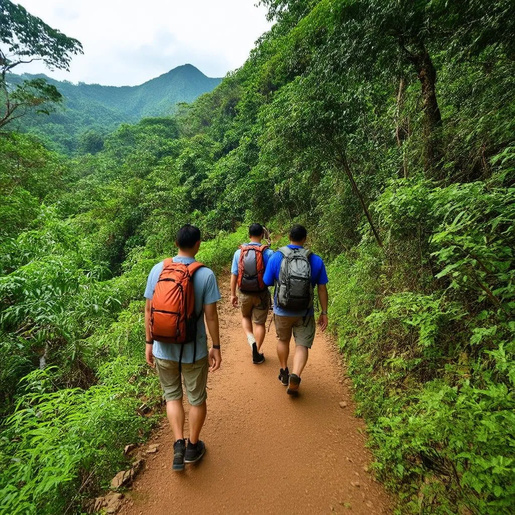 Adventurous Trekking in Ba Vi Mountains