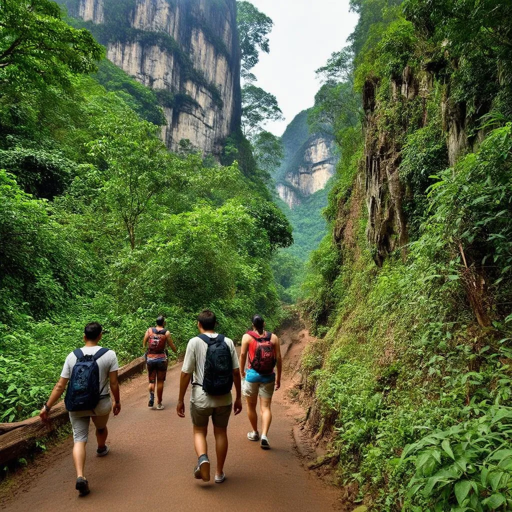 Trekking in Phong Nha Ke Bang