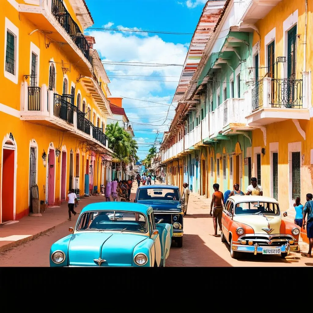 Trinidad Cuba Street Scene