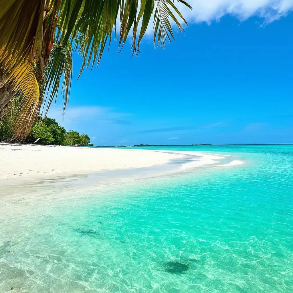 Tropical Beach Slide