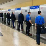 Airport Security Line