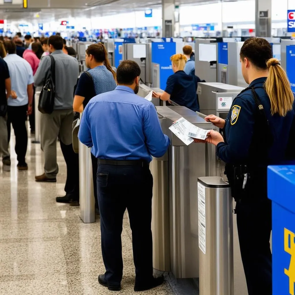 TSA Checkpoint