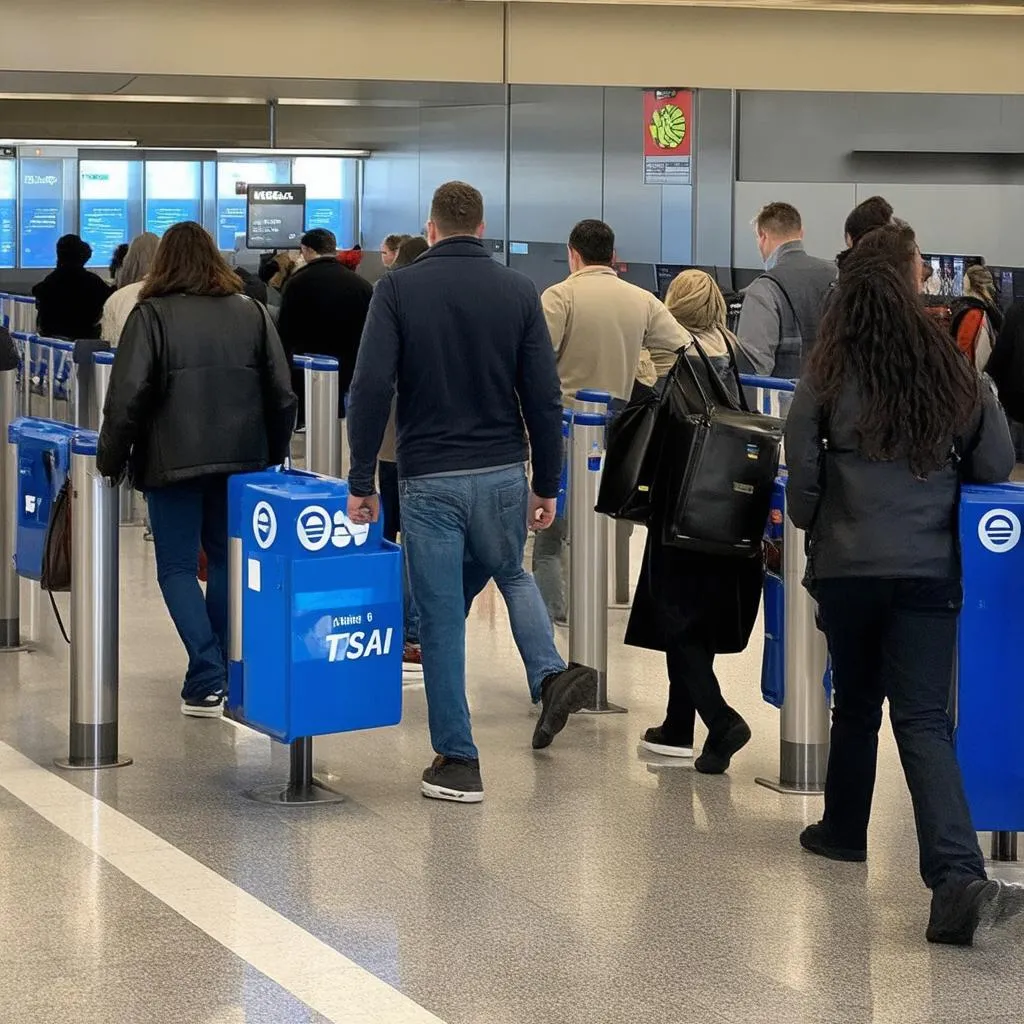 TSA PreCheck Line