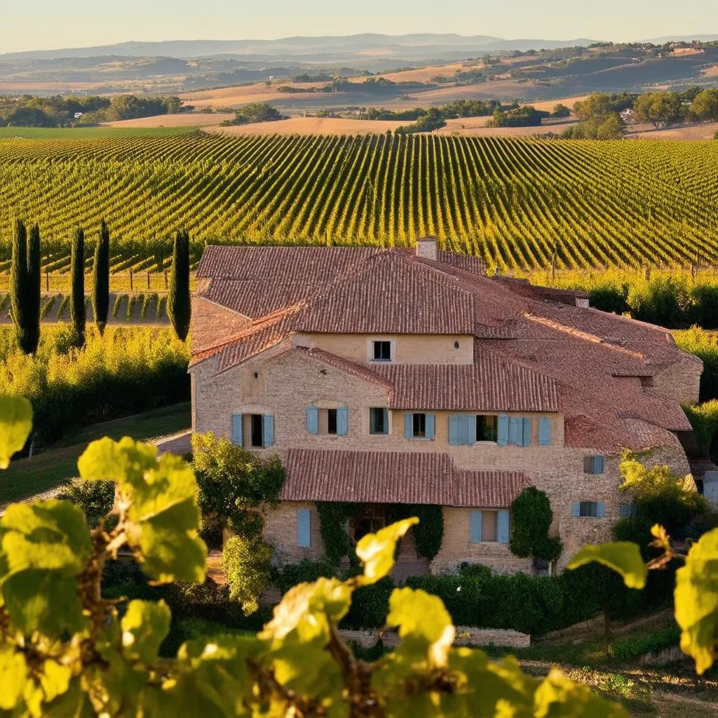  Picturesque Tuscan Villa Amidst Rolling Vineyards