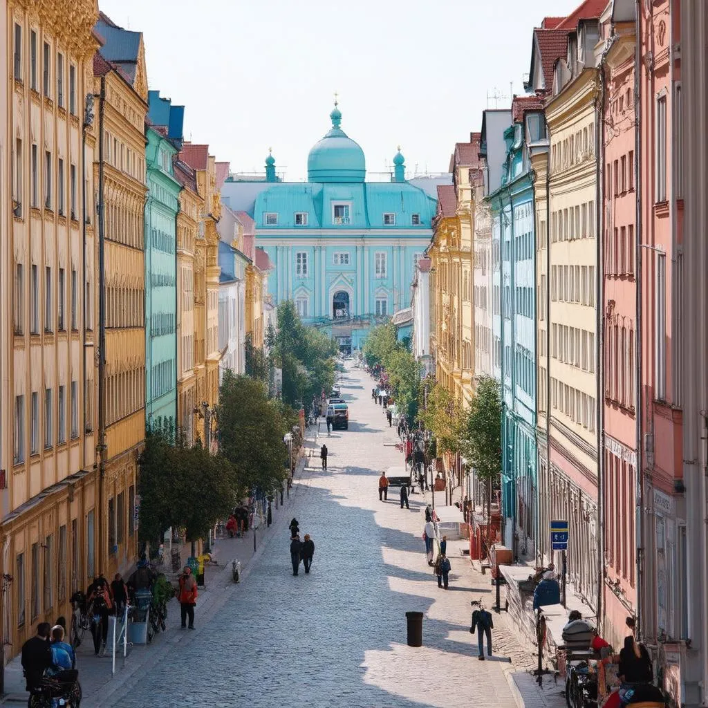 Ukrainian Cityscape