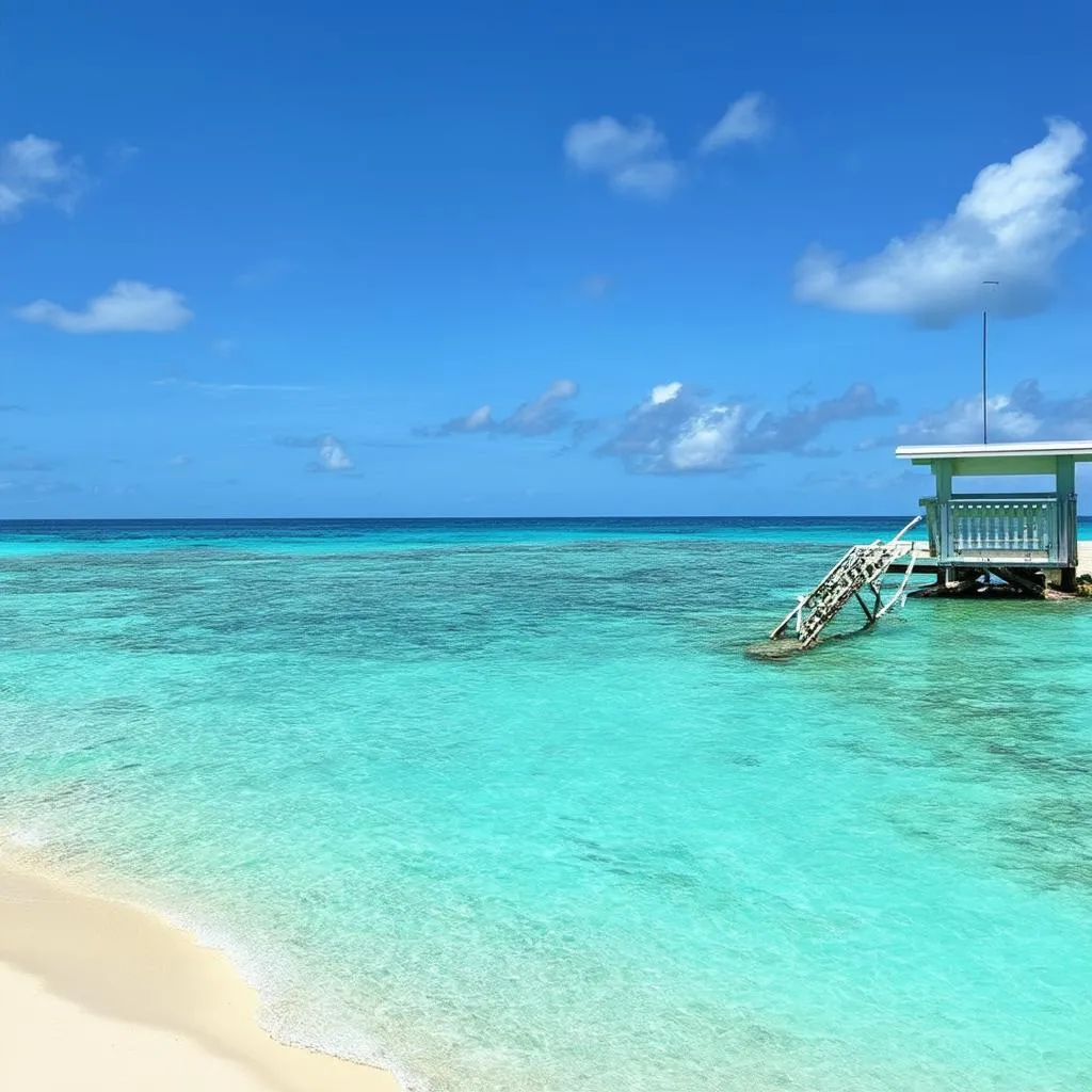 Safe beach in US Virgin Islands