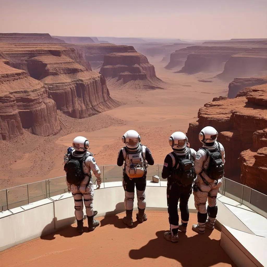 Valles Marineris Overlook