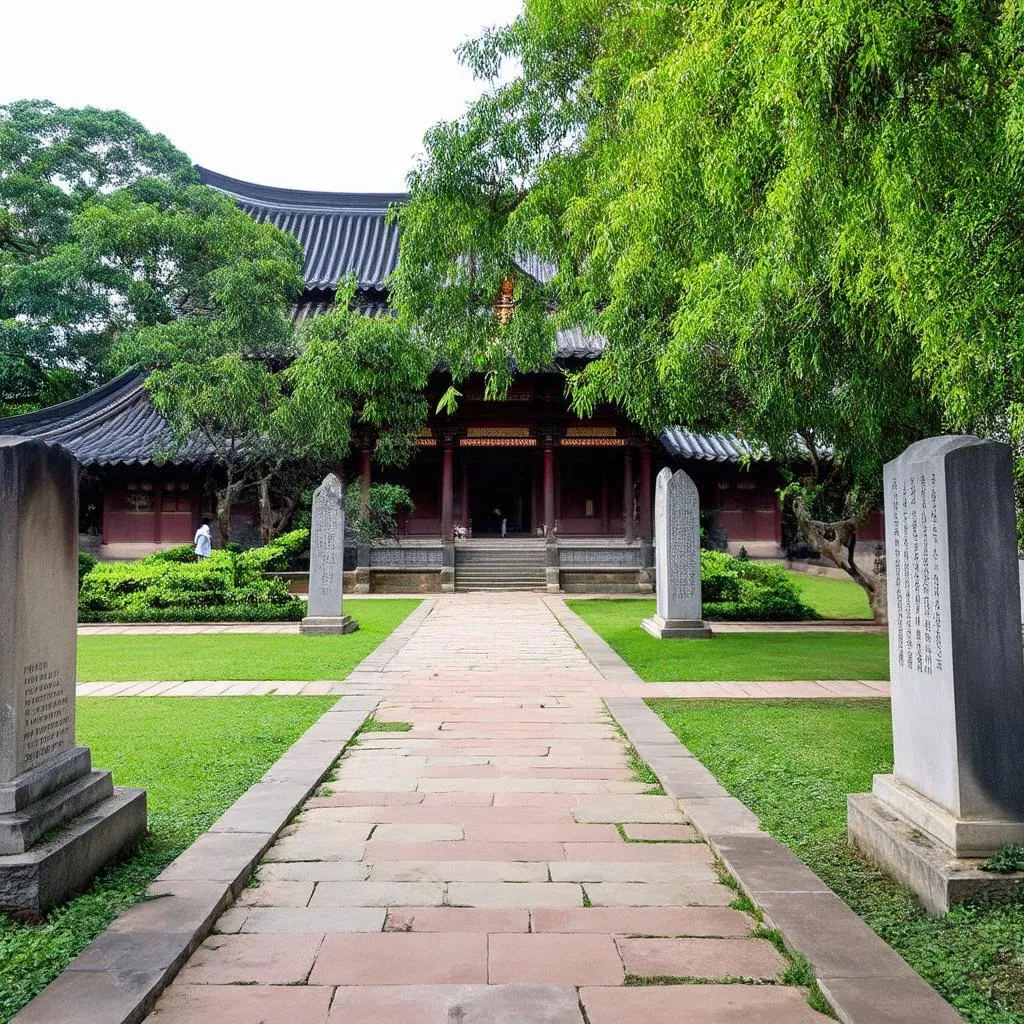 Temple of Literature Courtyard