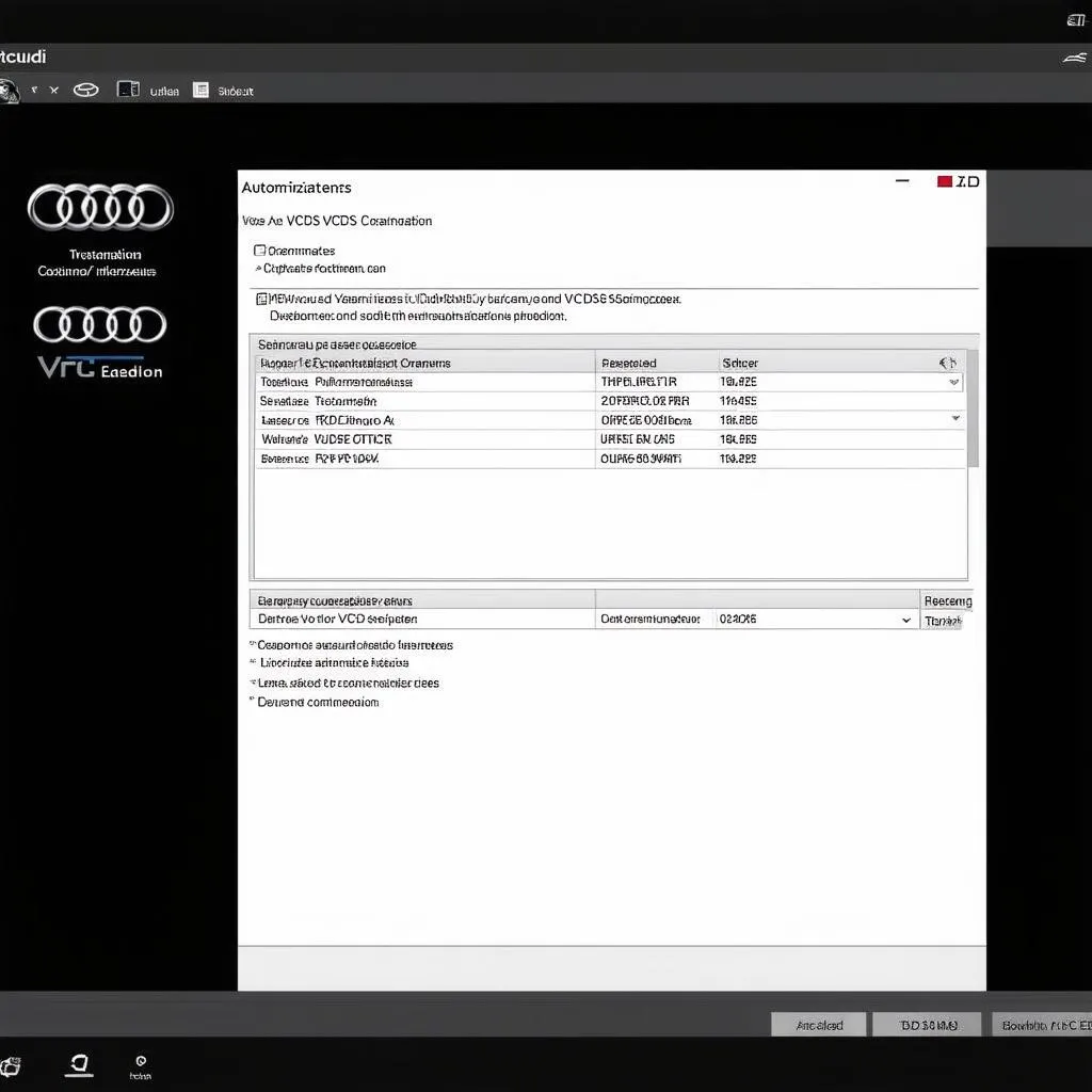 VCDS Software Interface