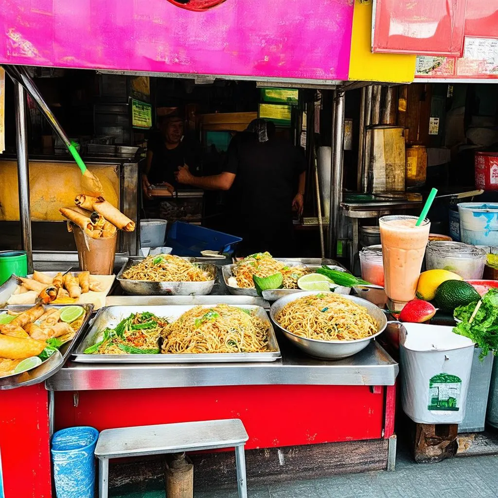 Vegetarian Street Food in Bangkok