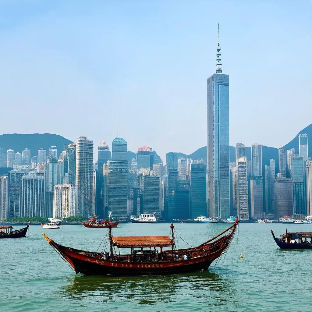 Victoria Harbour, Hong Kong