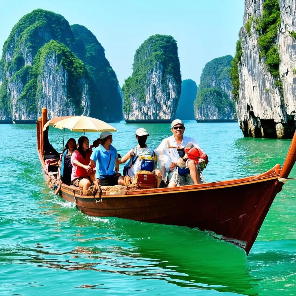 Boat Tour in Ha Long Bay