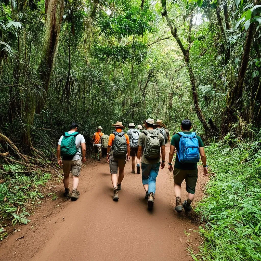 Jungle Trek in Vietnam