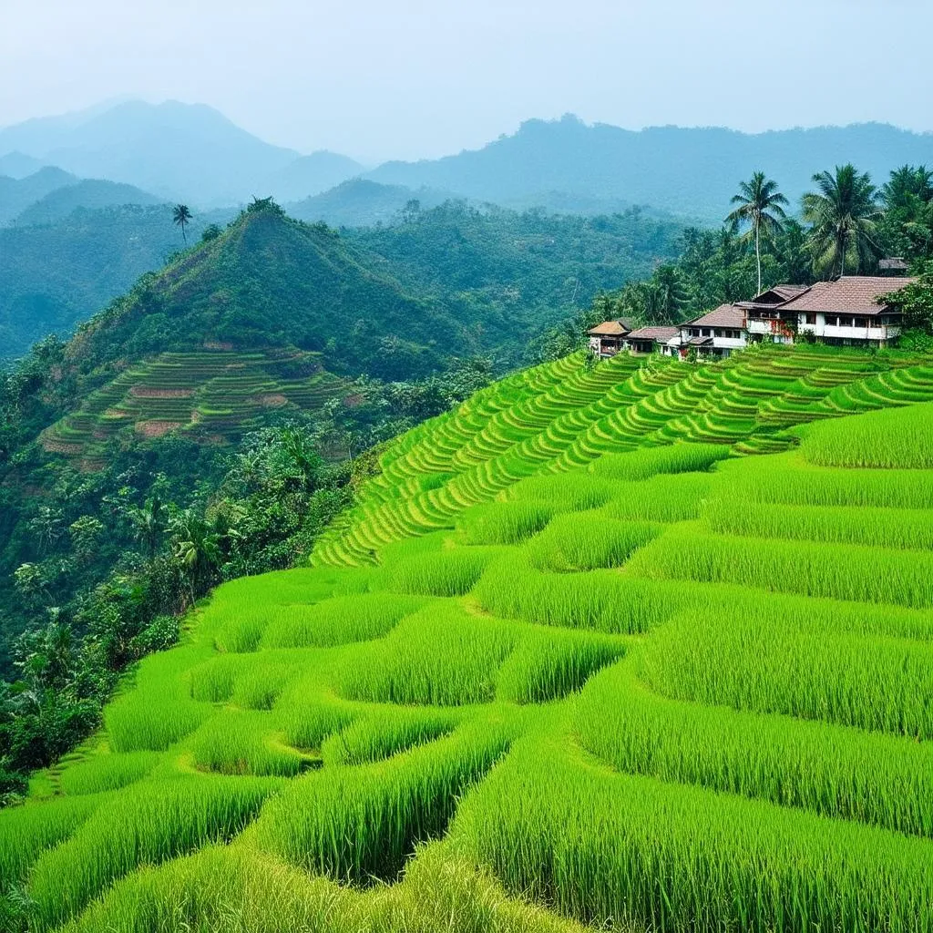 Breathtaking landscape of Vietnam