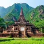 Ancient temple in Vietnam