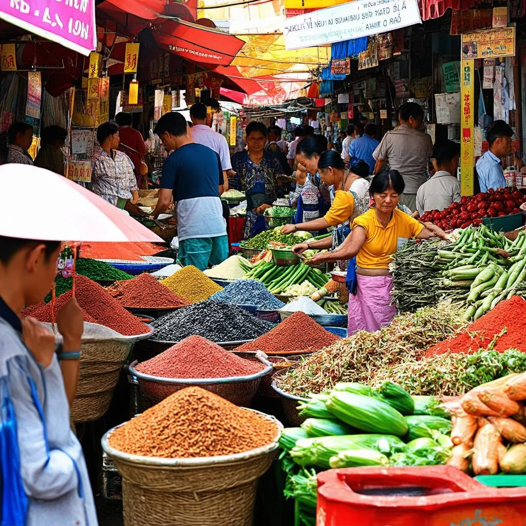 Vibrant Vietnamese Market