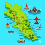 Vietnam Travel Map