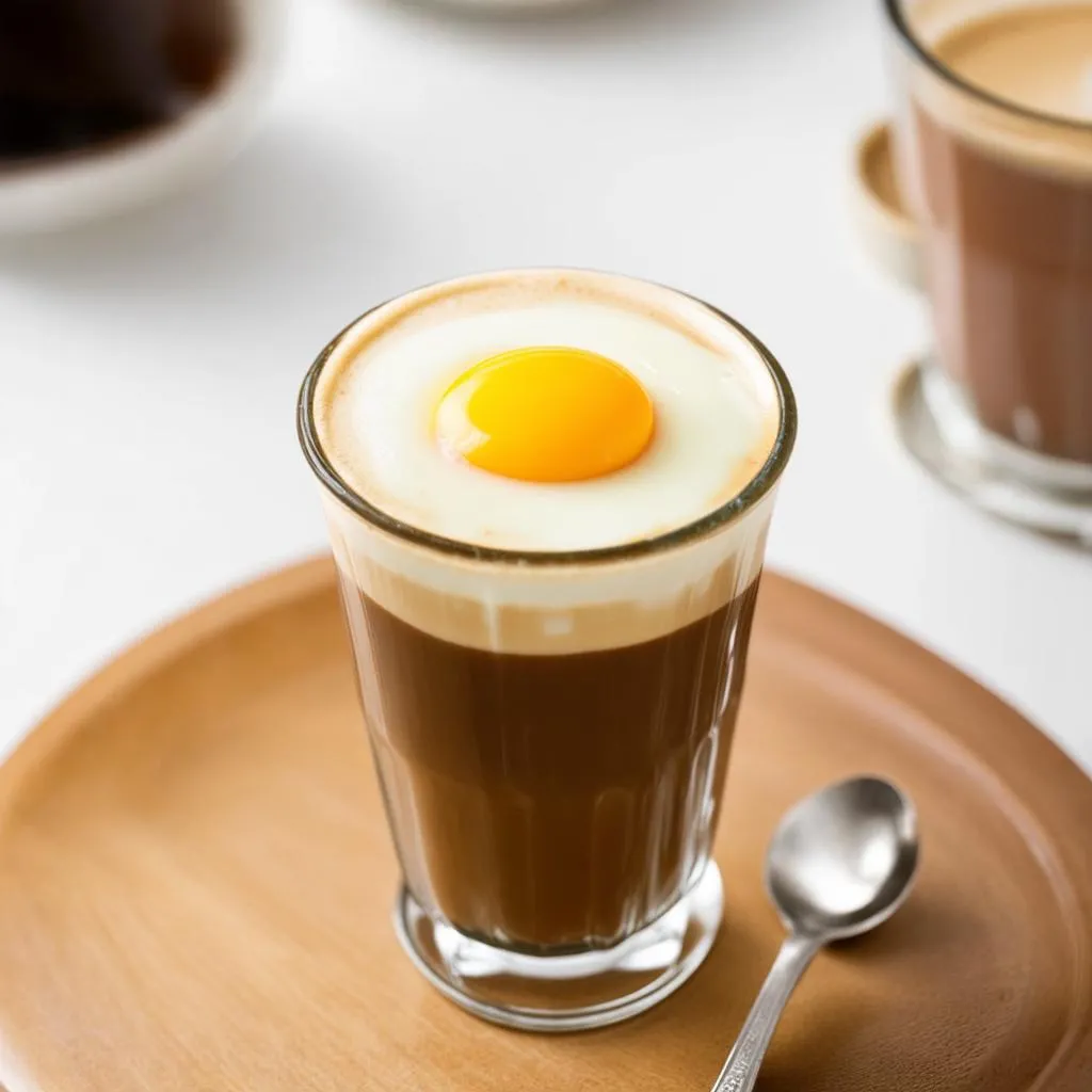 Traditional Vietnamese Egg Coffee