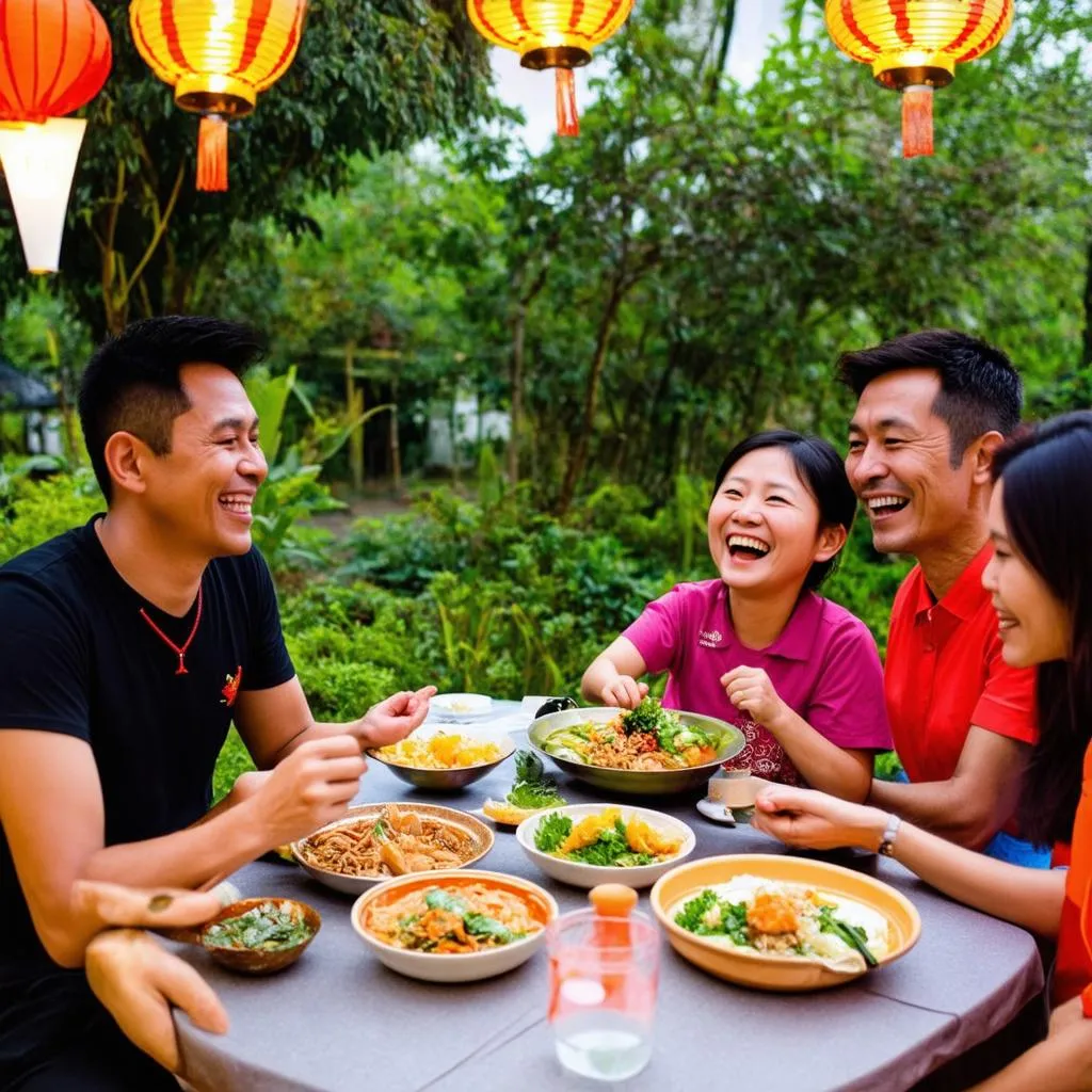 Vietnamese Family Meal