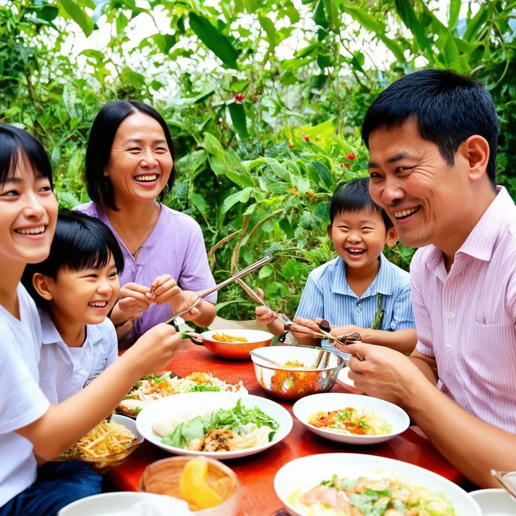 Vietnamese Family Meal