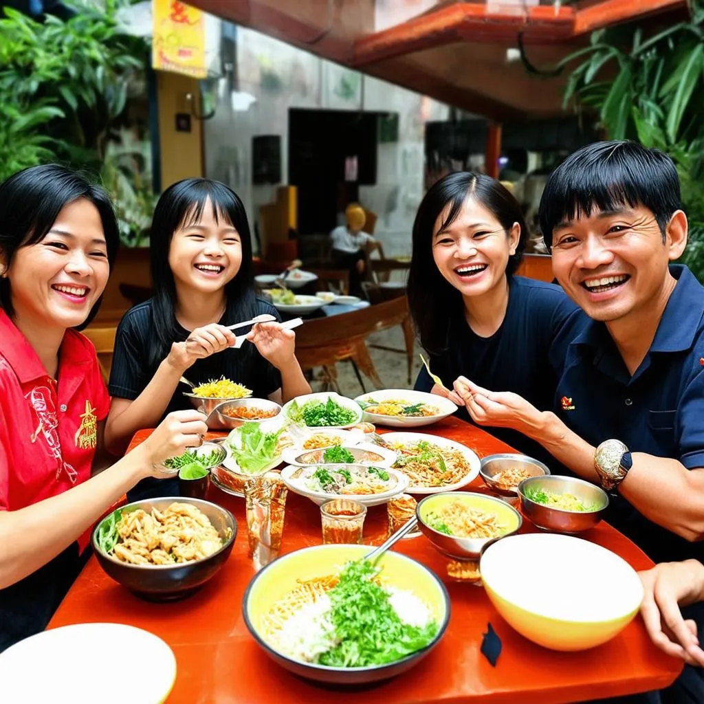 Vietnamese Family Meal