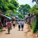 Vibrant village life in Cam Binh