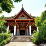 Vinh Nghiem Pagoda Exterior