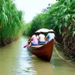 Boat trip on Mekong Delta