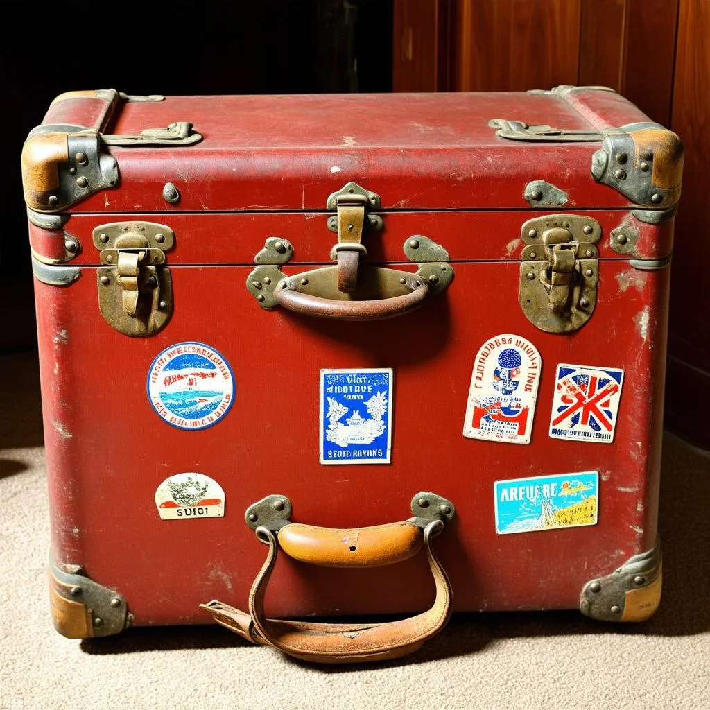 old suitcase