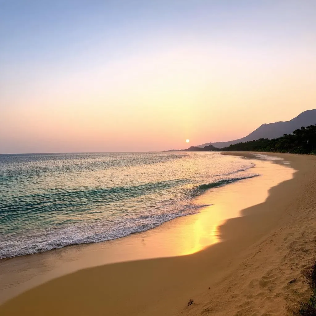 Vung Tau Beach Sunset