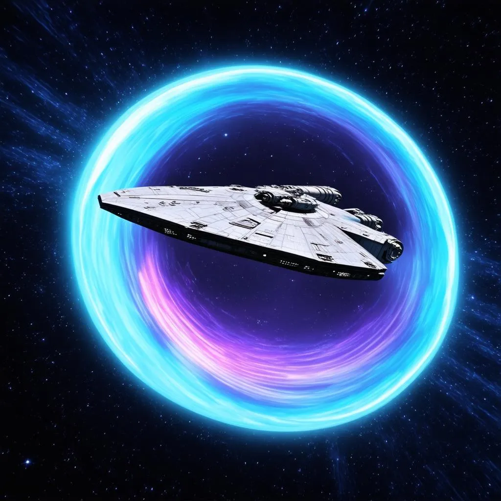 Warp Drive Illustration