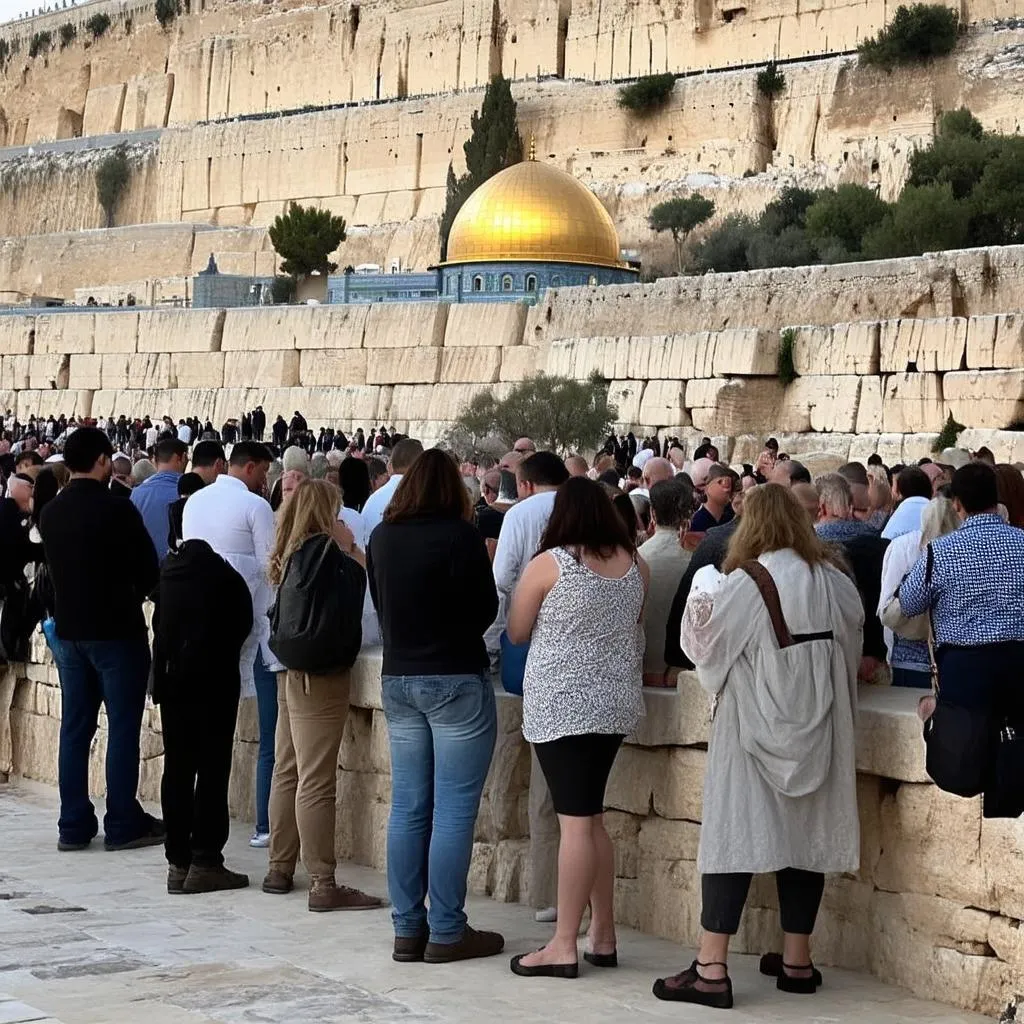 Western Wall in Jerusalem