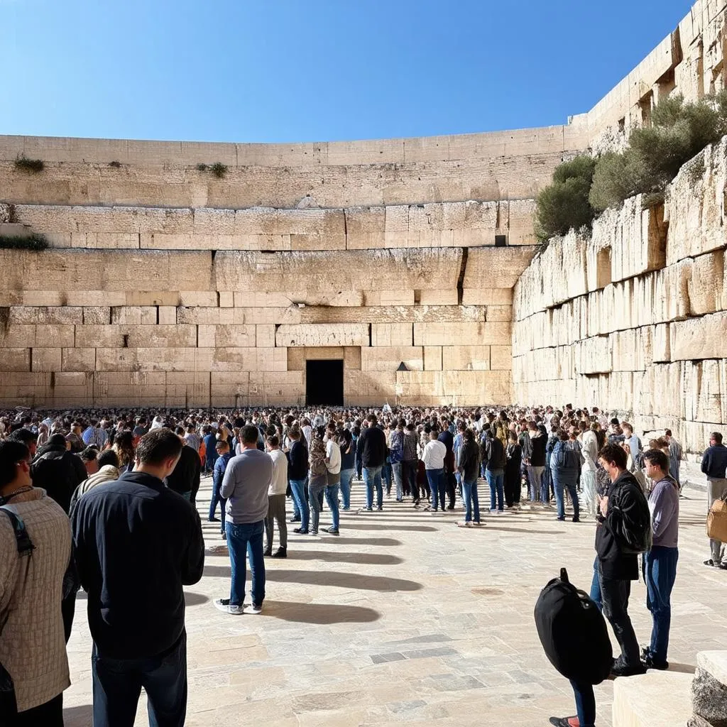 Western Wall in Jerusalem