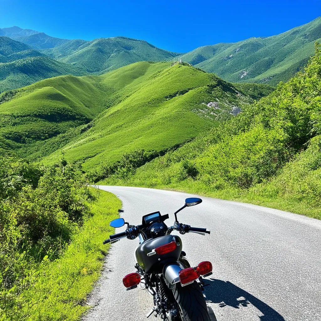 Winding Mountain Road