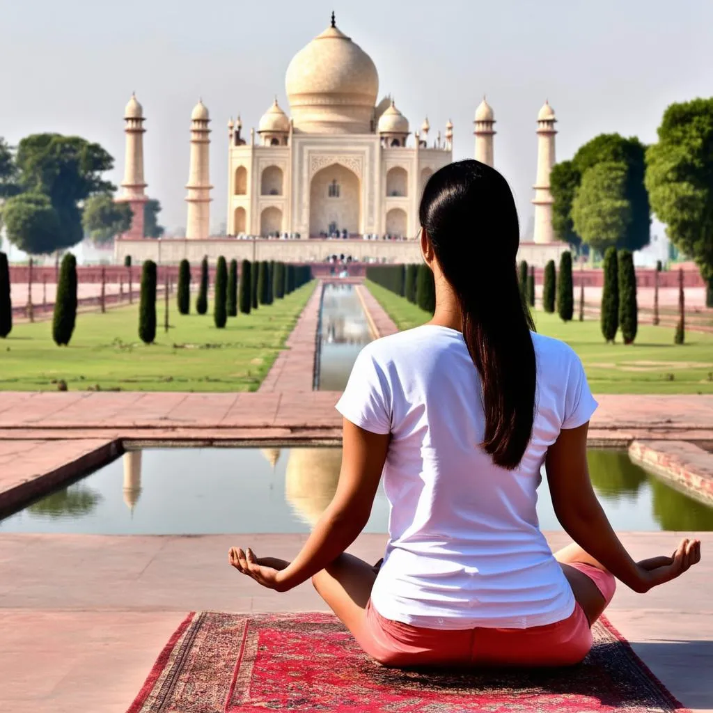 Taj Mahal meditation